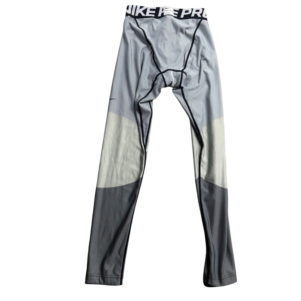 Nike Pro Men's Lines Compression Tights Dri- Fit S/
